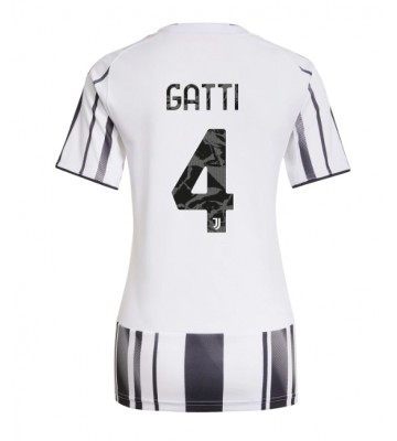 Juventus Federico Gatti #4 Hjemmebanetrøje Dame 2025-26 Kort ærmer